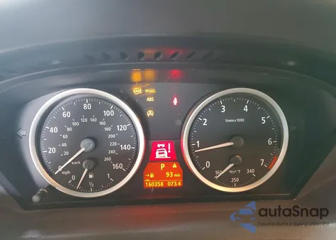 2005 BMW 645 Ci Automatic z USA, uszkodzony, nr VIN WBAEK73465B326157